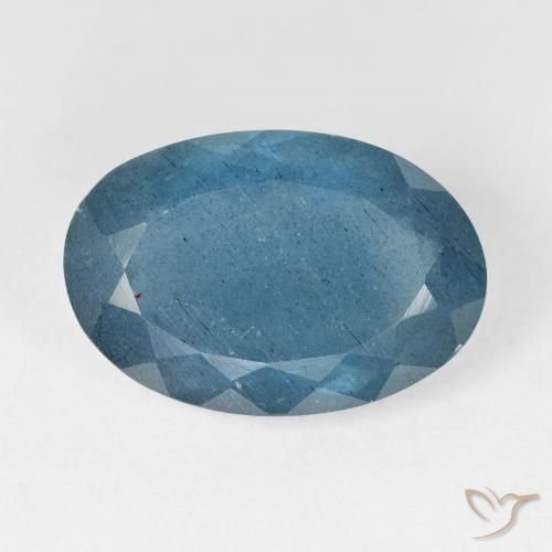 13.16ct Natürlicher Tiefes Marineblau Aquamarin, Oval, VS-SI