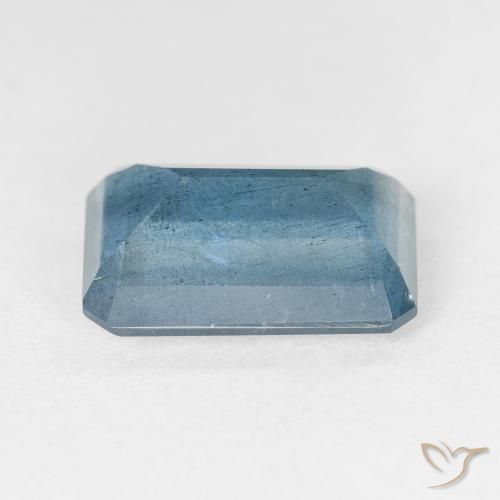 9,17 ctw natürlicher Mittelblau Aquamarin, Oktagonschliff, VS-SI