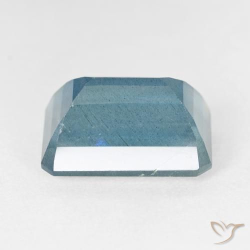 9,17 ctw natürlicher Intensives Silber Aqua-Blau Aquamarin, Oktagonschliff, VS-SI