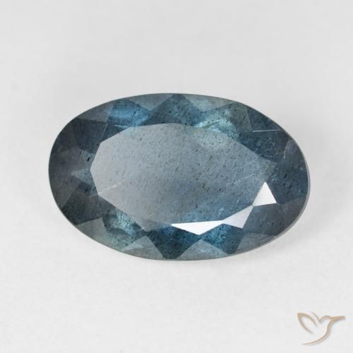 7,33 ctw natürlicher blauer Aquamarin, Oval Schliff, VS-SI