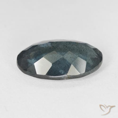 7,33 ctw natürlicher blauer Aquamarin, Oval Schliff, VS-SI