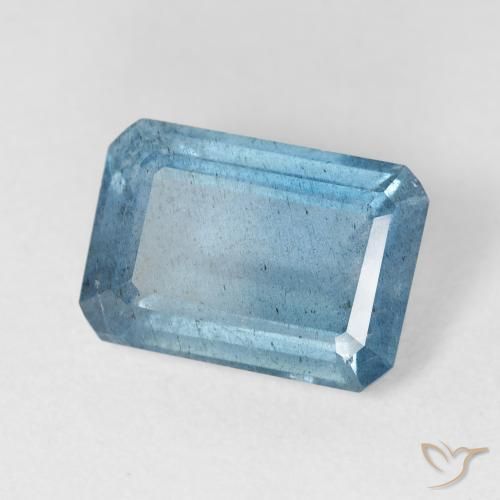 9,17 ctw natürlicher Baby blau Aquamarin, Oktagonschliff, VS-SI