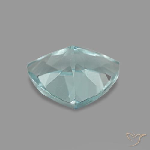 0,93 ctw natürlicher türkiser Aquamarin, Trillion, VVS