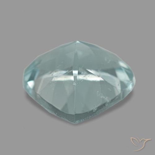 1,29 ctw natürlicher blauer Aquamarin, Birnenform, VS