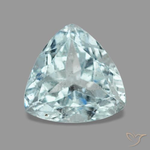 1.15ct Blauer Aquamarin, Trillion, VS