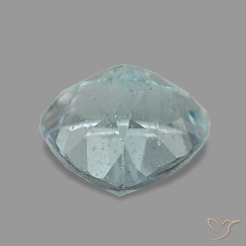 1,15 ctw natürlicher blauer Aquamarin, Trillion, VS