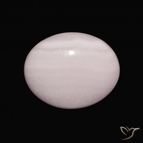9.82ct Natürlicher rose-rosa Aragonit, Oval, Lichtundurchlässig