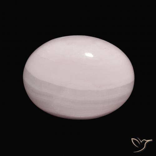 11.39ct Natürlicher hellrosa Aragonit, Oval, Lichtundurchlässig