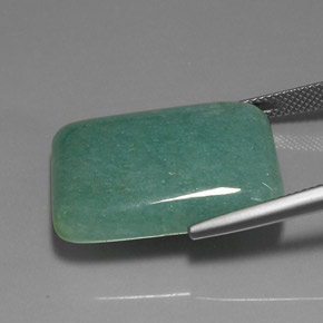 9,17 ctw natürlicher Grün Aventurin, Baguette, Lichtundurchlässig