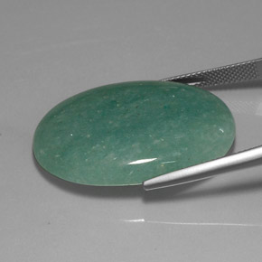 33,55 ctw natürlicher grüner Aventurin, Oval Schliff, Lichtundurchlässig