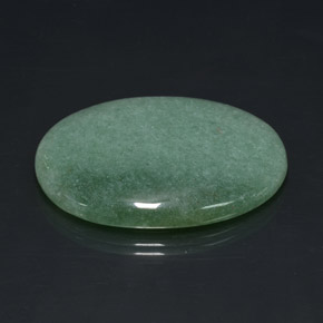 66,33 ctw natürlicher grüner Aventurin, Oval Schliff, Lichtundurchlässig