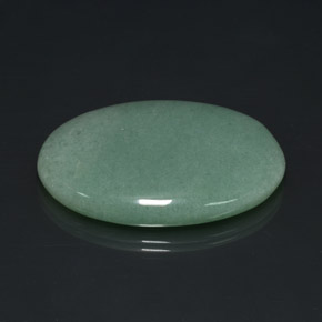 80,23 ctw natürlicher grüner Aventurin, Oval Schliff, Lichtundurchlässig