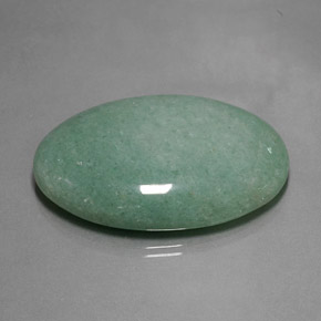 112,70 ctw natürlicher grüner Aventurin, Oval Schliff, Lichtundurchlässig