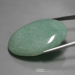 112,70 ctw natürlicher grüner Aventurin, Oval Schliff, Lichtundurchlässig