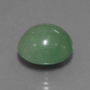 16,51 ctw natürlicher grüner Aventurin, Oval Schliff, Lichtdurchlässig