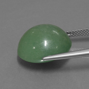 16,51 ctw natürlicher grüner Aventurin, Oval Schliff, Lichtdurchlässig