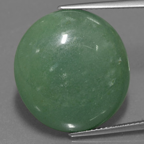 25,47 ctw natürlicher grüner Aventurin, Oval Schliff, Lichtdurchlässig