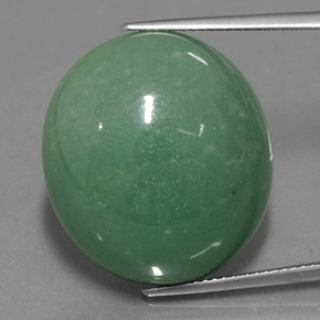 40,33 ctw natürlicher grüner Aventurin, Oval Schliff, Lichtdurchlässig