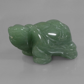 9,17 ctw natürlicher Grün Aventurin, Ausgefallene Form, Lichtundurchlässig