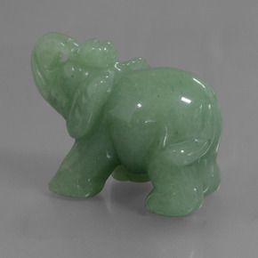 9,17 ctw natürlicher Grün Aventurin, Ausgefallene Form, Lichtundurchlässig