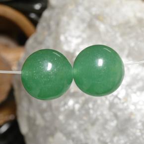 23,25 ct natürliche grüner Aventurin-Edelsteine, Sphäre / Kugel, Lichtundurchlässig