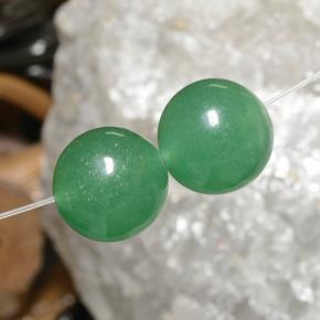 23,25 ct natürliche grüner Aventurin-Edelsteine, Sphäre / Kugel, Lichtundurchlässig