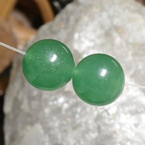 23,25 ct natürliche grüner Aventurin-Edelsteine, Sphäre / Kugel, Lichtundurchlässig