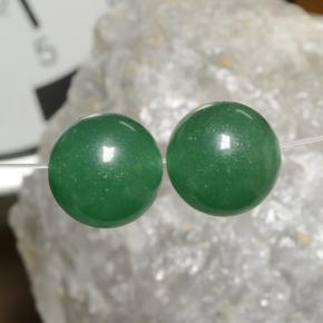 22,98 ct natürliche grüner Aventurin-Edelsteine, Sphäre / Kugel, Lichtdurchlässig
