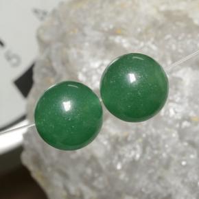 22,98 ct natürliche grüner Aventurin-Edelsteine, Sphäre / Kugel, Lichtdurchlässig