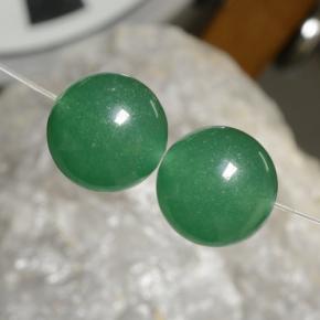 23,06 ct natürliche grüner Aventurin-Edelsteine, Sphäre / Kugel, Lichtdurchlässig