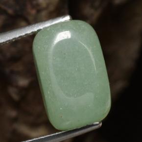 10,91 ctw natürlicher grüner Aventurin, Fantasieschliff, Lichtdurchlässig