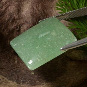 9,17 ctw natürlicher Grün Aventurin, Baguette, Lichtdurchlässig