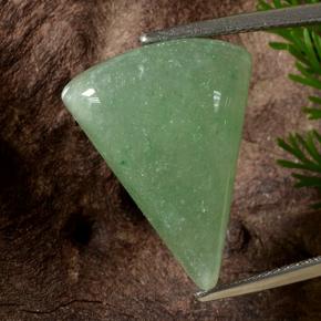 9,17 ctw natürlicher Grün Aventurin, Trillion, Lichtdurchlässig