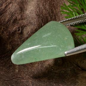 9,17 ctw natürlicher Grün Aventurin, Trillion, Lichtdurchlässig