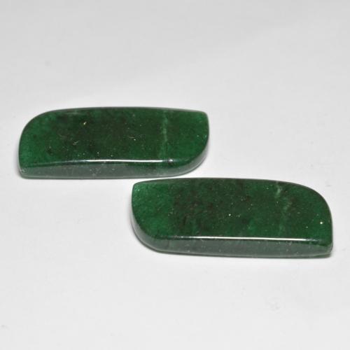 26,15 ct natürliche grüner Aventurin-Edelsteine, Fantasieschliff, Lichtdurchlässig