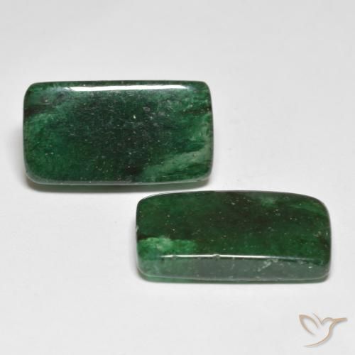 16.76 ct natürliche hellgrün Aventurin-Edelsteine, Baguette, Lichtdurchlässig