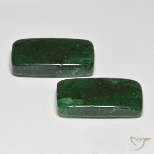 16.76 ct natürliche hellgrün Aventurin-Edelsteine, Baguette, Lichtdurchlässig