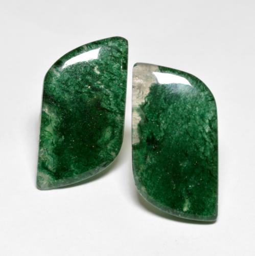 16,88 ct natürliche grüner Aventurin-Edelsteine, Fantasieschliff, Lichtdurchlässig