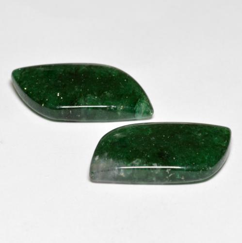16,88 ct natürliche grüner Aventurin-Edelsteine, Fantasieschliff, Lichtdurchlässig