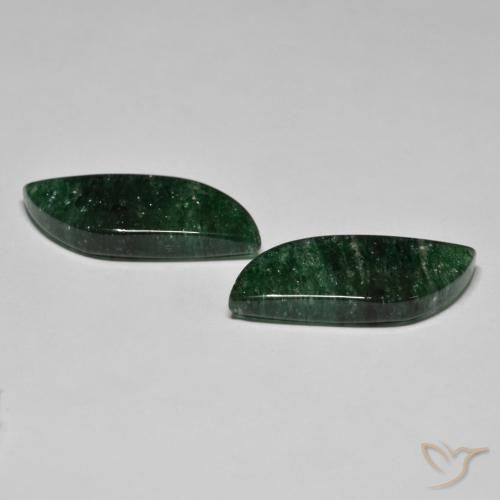 23.52 ct natürliche Waldgrün Aventurin-Edelsteine, Fantasie, Lichtdurchlässig