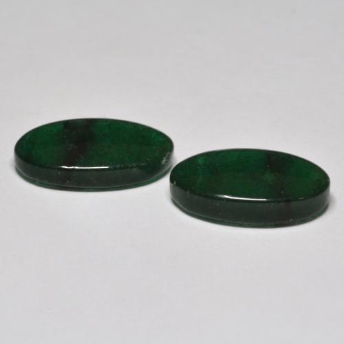 13,04 ct natürliche grüner Aventurin-Edelsteine, Oval Schliff, Lichtdurchlässig
