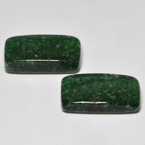 11,49 ct natürliche grüner Aventurin-Edelsteine, Baguette, Lichtdurchlässig