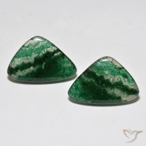 13.40 ct natürliche hellgrün Aventurin-Edelsteine, Ausgefallene Form, Lichtdurchlässig