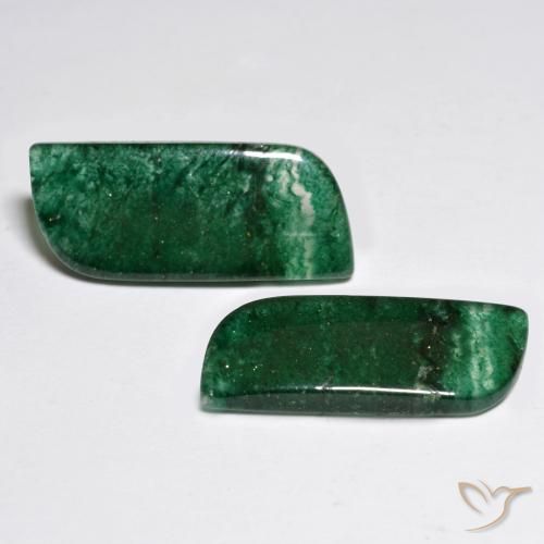 19.24 ct natürliche hellgrün Aventurin-Edelsteine, Fantasie, Lichtdurchlässig