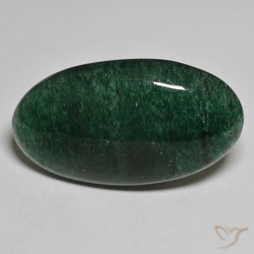24.63ct Natürlicher Grün Aventurin, Oval, Lichtdurchlässig