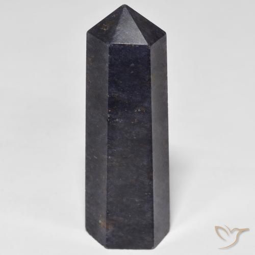 31.56ct Natürlicher dunkelblau Aventurin, Fantasie, Lichtundurchlässig, Photo A