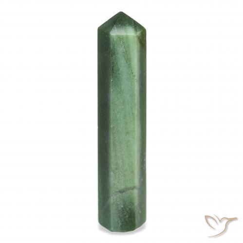 34.77ct Natürlicher Mittelgrün Aventurin, Fantasie, Lichtundurchlässig