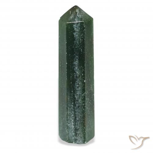 36.88ct Natürlicher Waldgrün Aventurin, Fantasie, Lichtundurchlässig