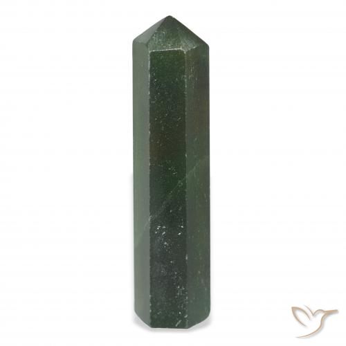 33.71ct Natürlicher Waldgrün Aventurin, Fantasie, Lichtundurchlässig