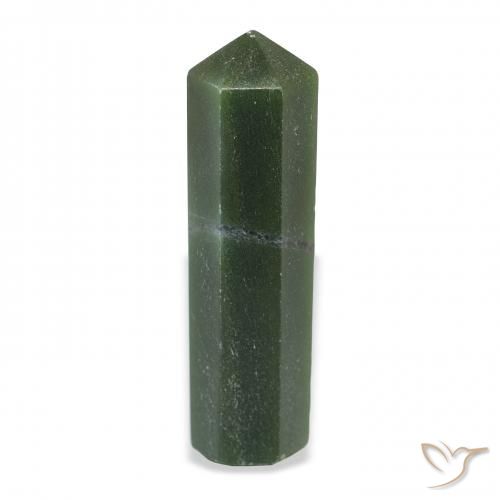 27.31ct Natürlicher Waldgrün Aventurin, Fantasie, Lichtundurchlässig, Photo A